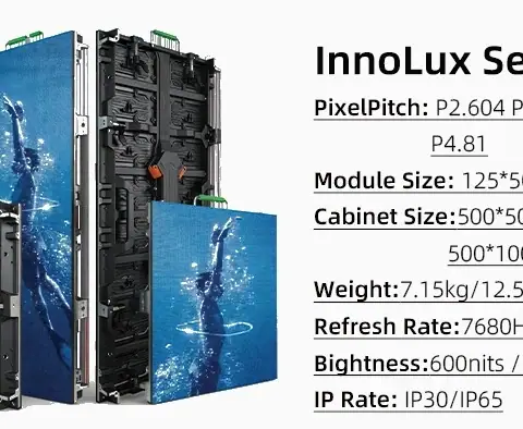 Video Wall P1.25 P2 P3.91 LED Display Advertising Screen Outdoor Indoor Digital Signage Panel thumbnail 4