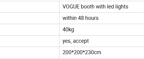 Outdoor Custom Vogue Wedding Magazine Photo Booth Box With PVC Walk-in Cover thumbnail 2